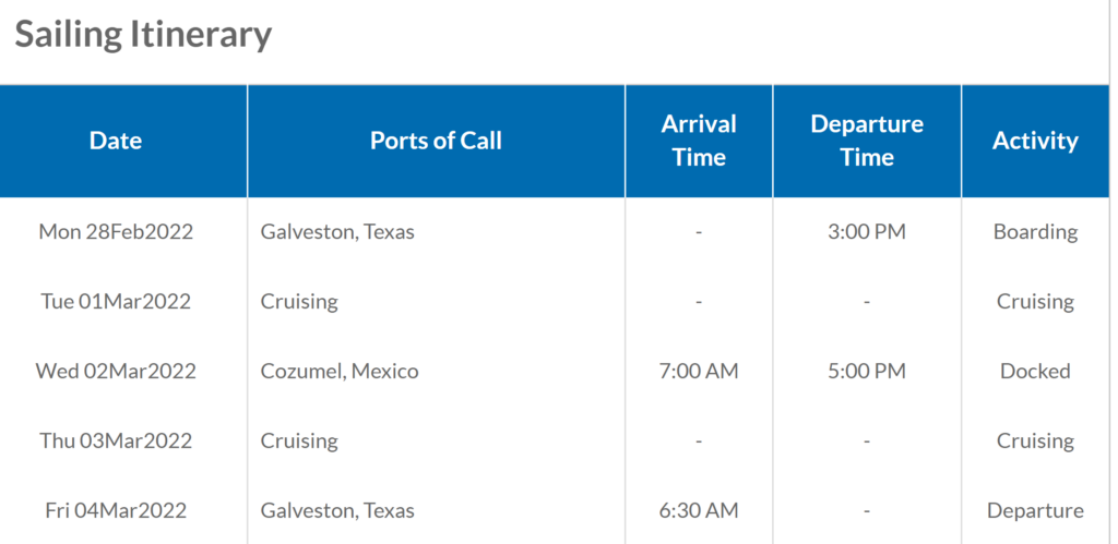 Royal Caribbean International: Adventure of the Sea - SES TRAVELS